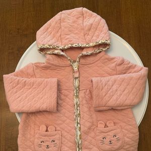Infant /Toddler Hooded Zip Front Jacket